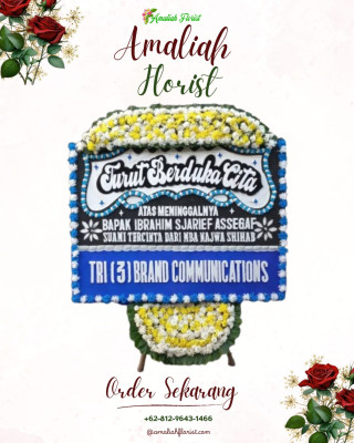 Papan Bunga Duka di Sikka