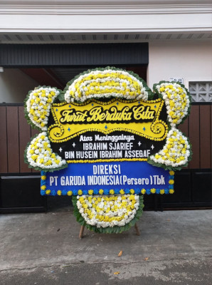 Papan Bunga Duka di Sikka